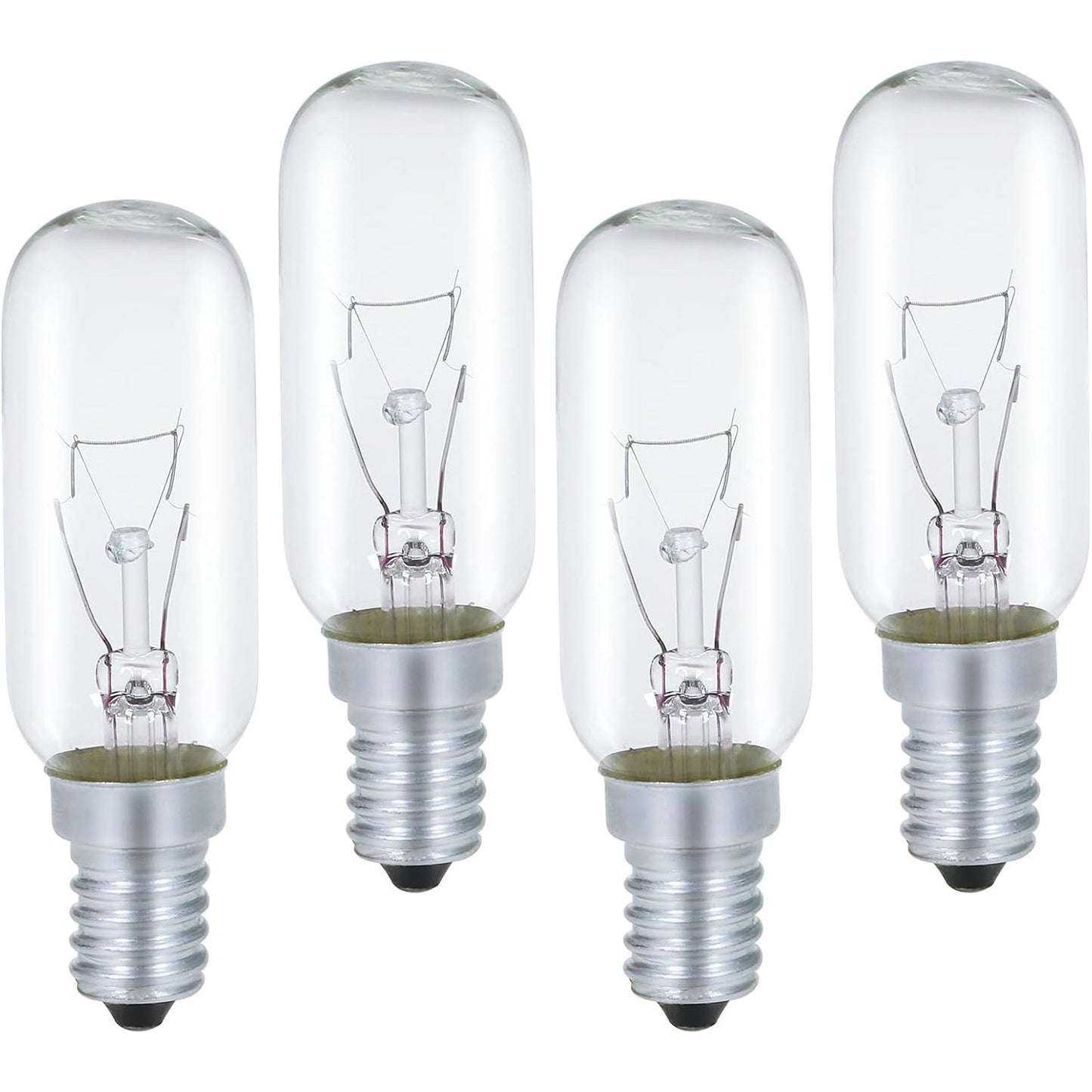 GMY Pack of 4 E14 40W T25 Warm White Dimmable Incandescent Bulb for Cooker Hood