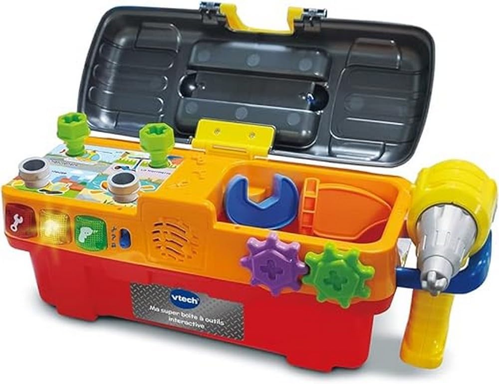 VTech Interactive Kids Tool Set with Belt, 11 Accessories