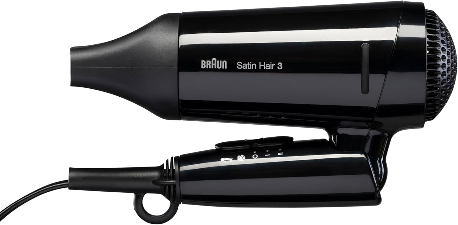 Braun Satin Hair 3 Style&Go Travel Hair Dryer 1600W