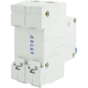 CHENGPI 2-Pole DIN Rail Circuit Breaker 20A 6000A AC 230V/400V - Gomix Brands Outlet