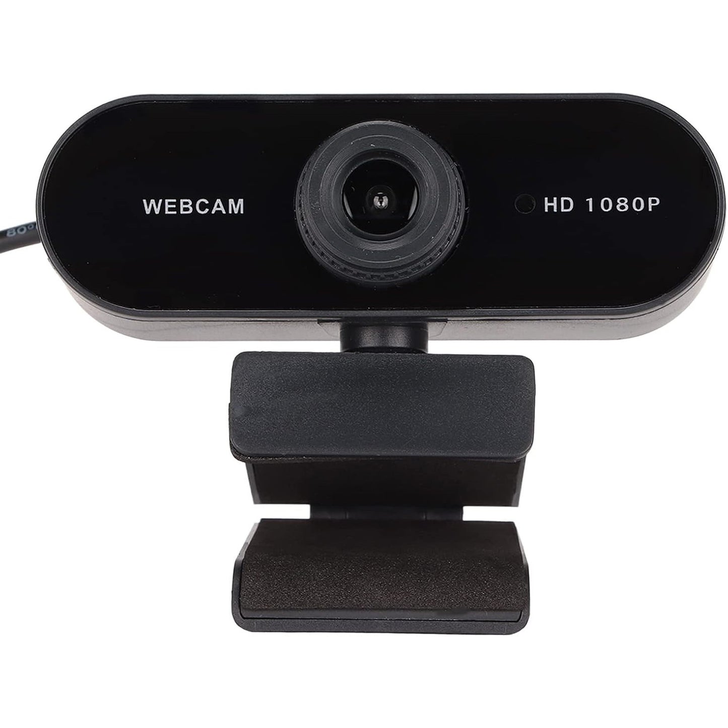 BONKZEBU 1080p HD USB Webcam with Microphone and 360° Rotation