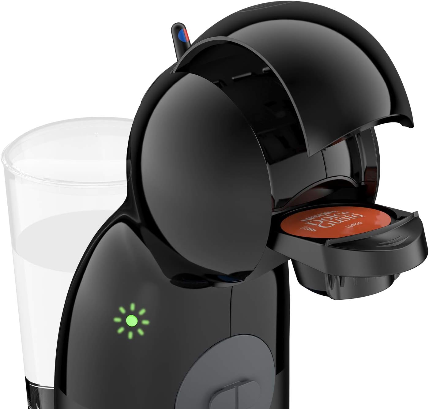 KRUPS Dolce Gusto Small Espresso Machine Compact Black 0.8L