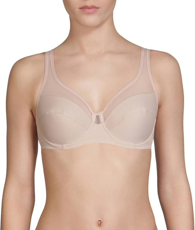Women's Generous Full Cup Bra Pink Size US 36C FR 95C