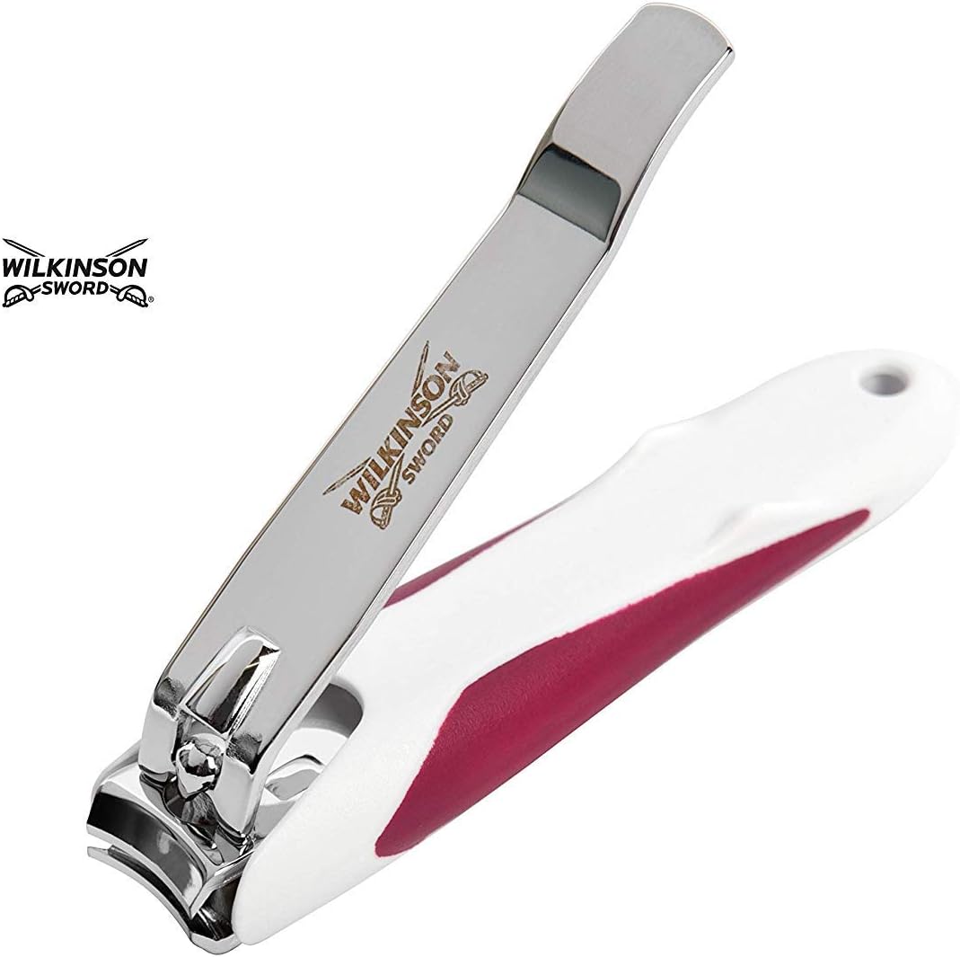 Wilkinson Sword Precision Nail Clipper with Nail Collector for Manicure