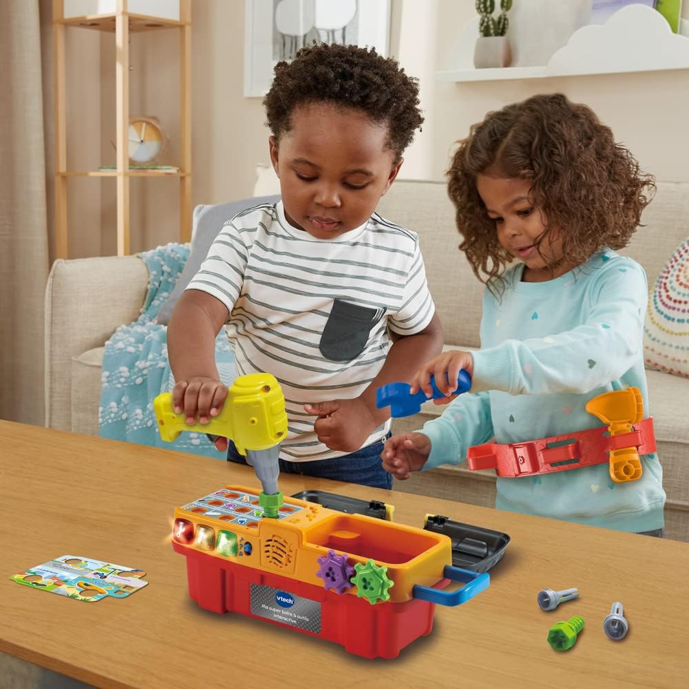 VTech Interactive Kids Tool Set with Belt, 11 Accessories