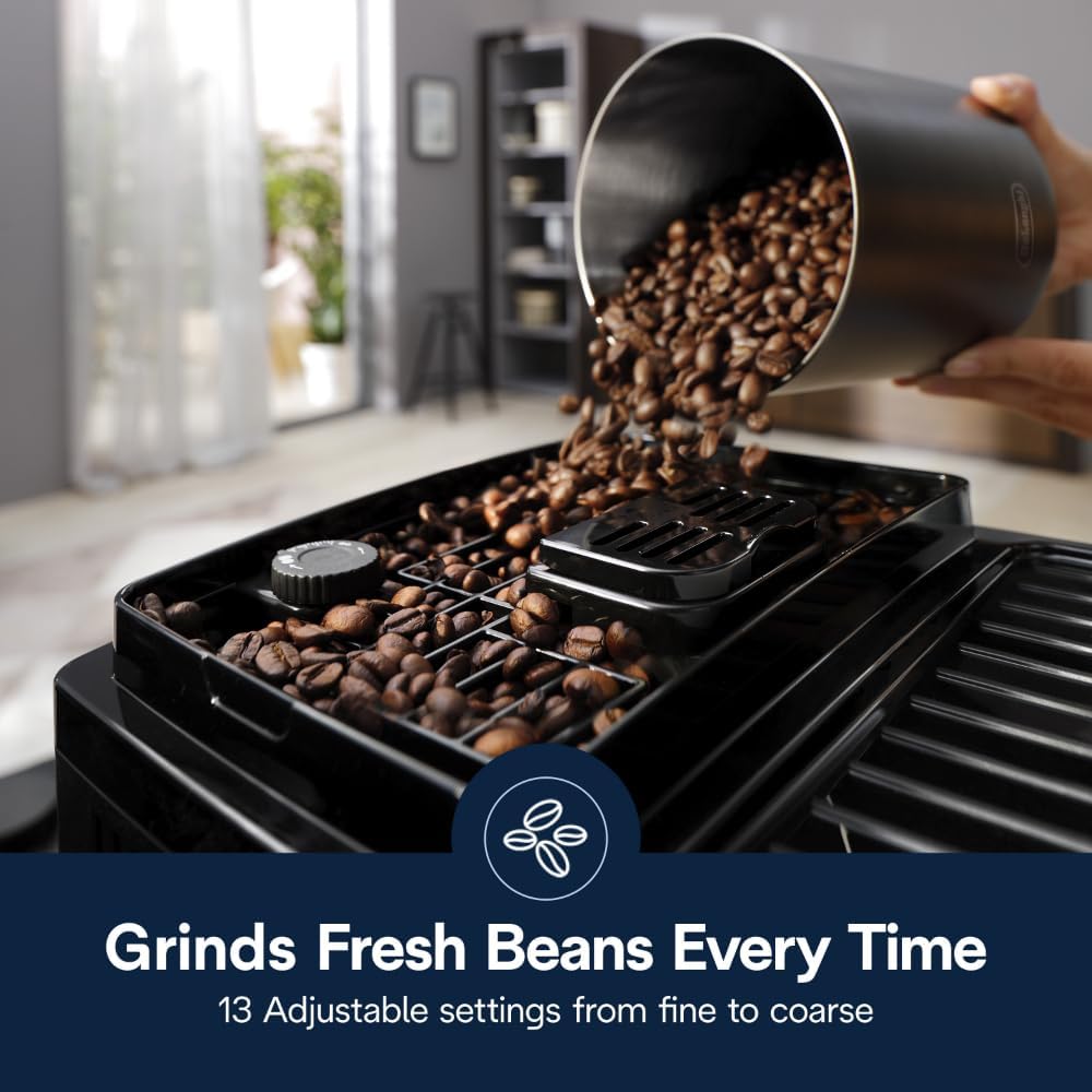 De'Longhi Magnifica Start Automatic Espresso Machine with Milk Frother