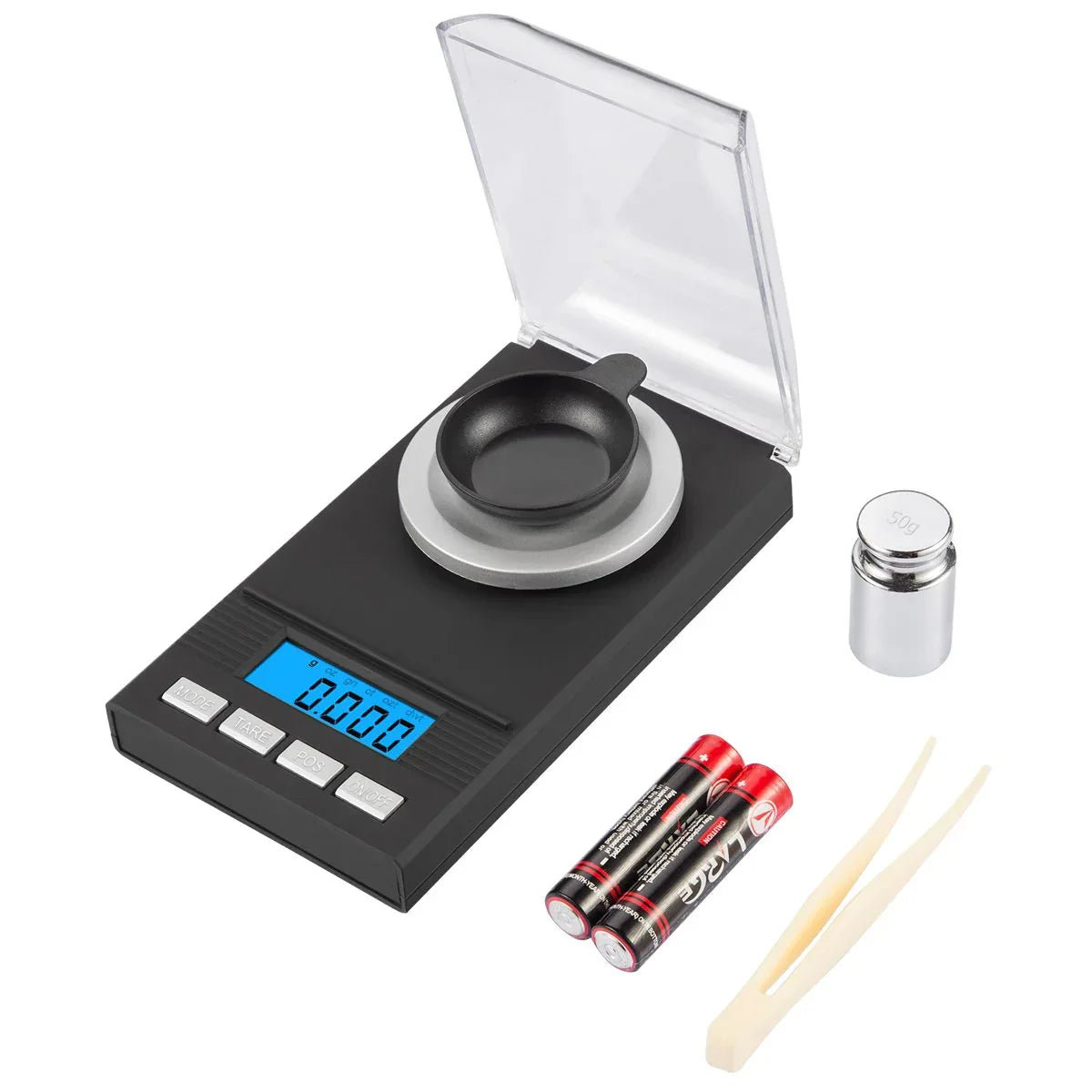 Brifit AMIR Digital Mini Jewelry Scale 50g Capacity 0.001g Precision - Gomix Brands Outlet