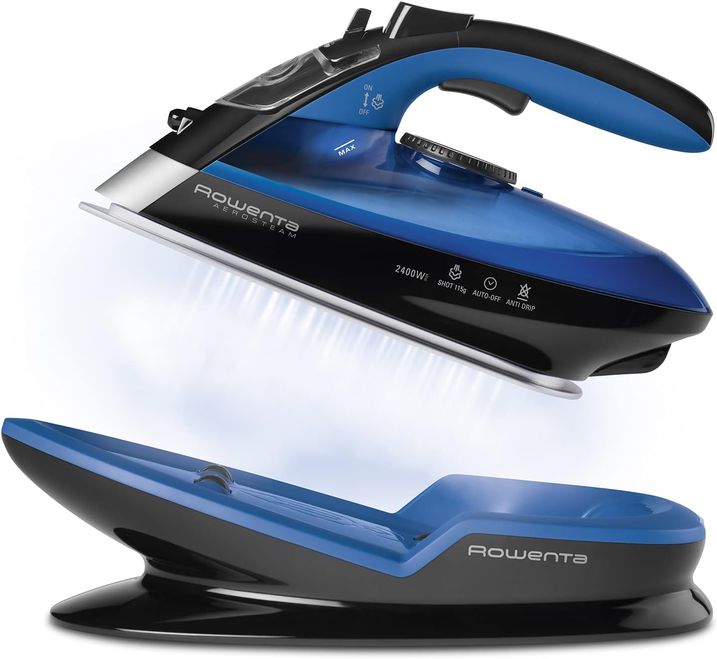 Rowenta Freemove Cordless Steam Iron: Effortless Wrinkle Removal, Powerful Steam, Fast Heat-Up