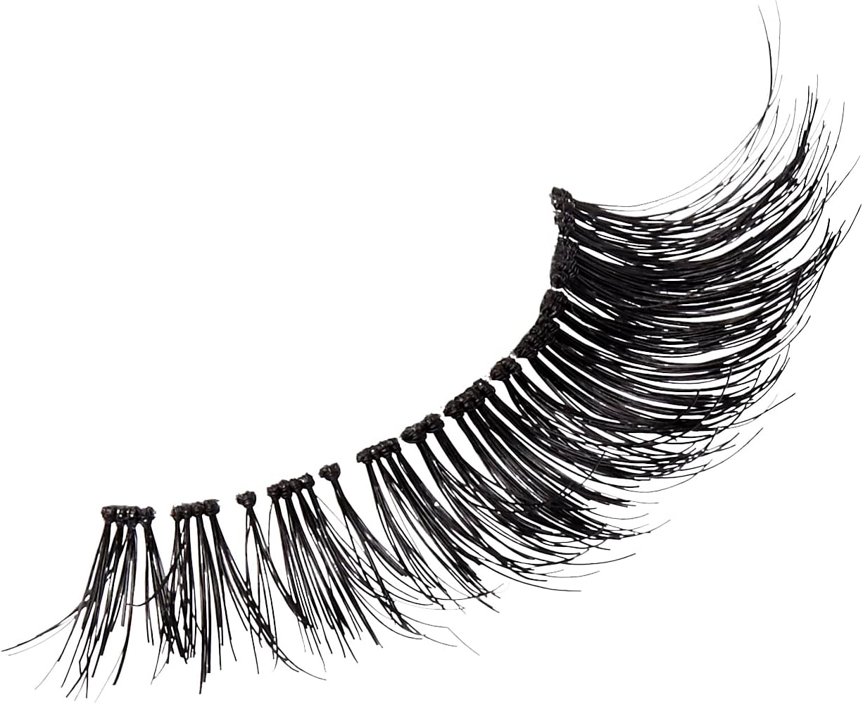 KISS Blowout Lash Collection 4 Pairs Reusable Faux-Mink Eyelash Set with Glue