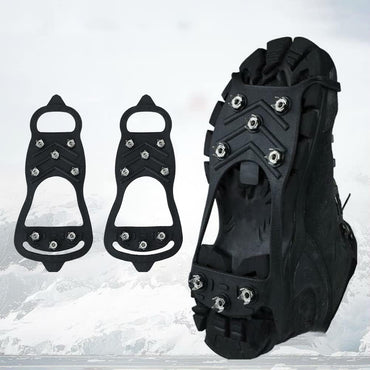 8-Point Anti-Slip Shoe Spikes for Hiking Ice Snow – BASTOUR