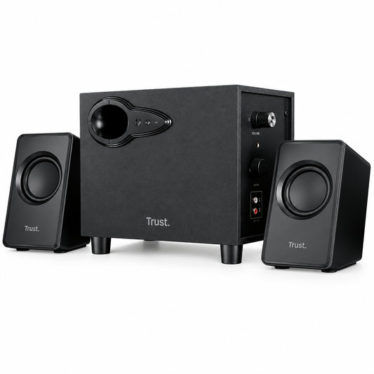 Trust Avora 2.1 PC Speakers with Subwoofer for Computer and Laptop, 18W (9W RMS)