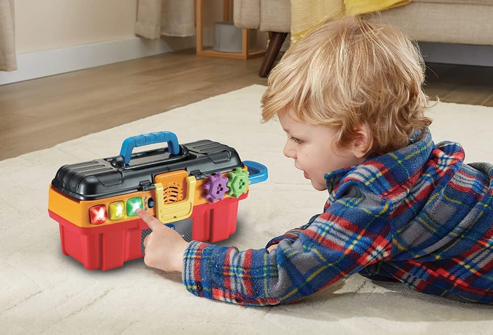 VTech Interactive Kids Tool Set with Belt, 11 Accessories