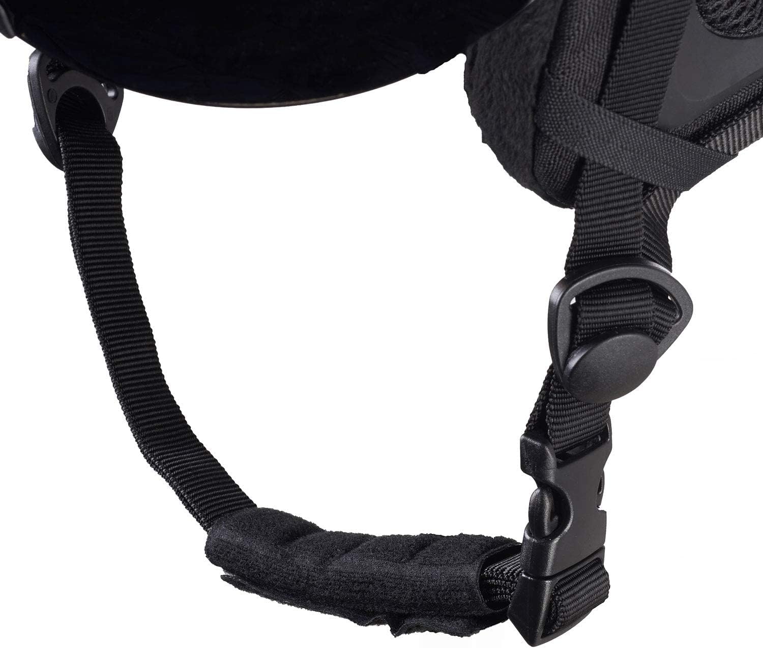 Black Crevice Arlberg Ski Helmet with Dual Visor