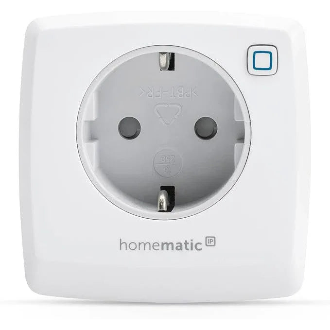 Homematic IP White Smart Plug with Alexa & Google Assistant - Gomix Brands Outlet
