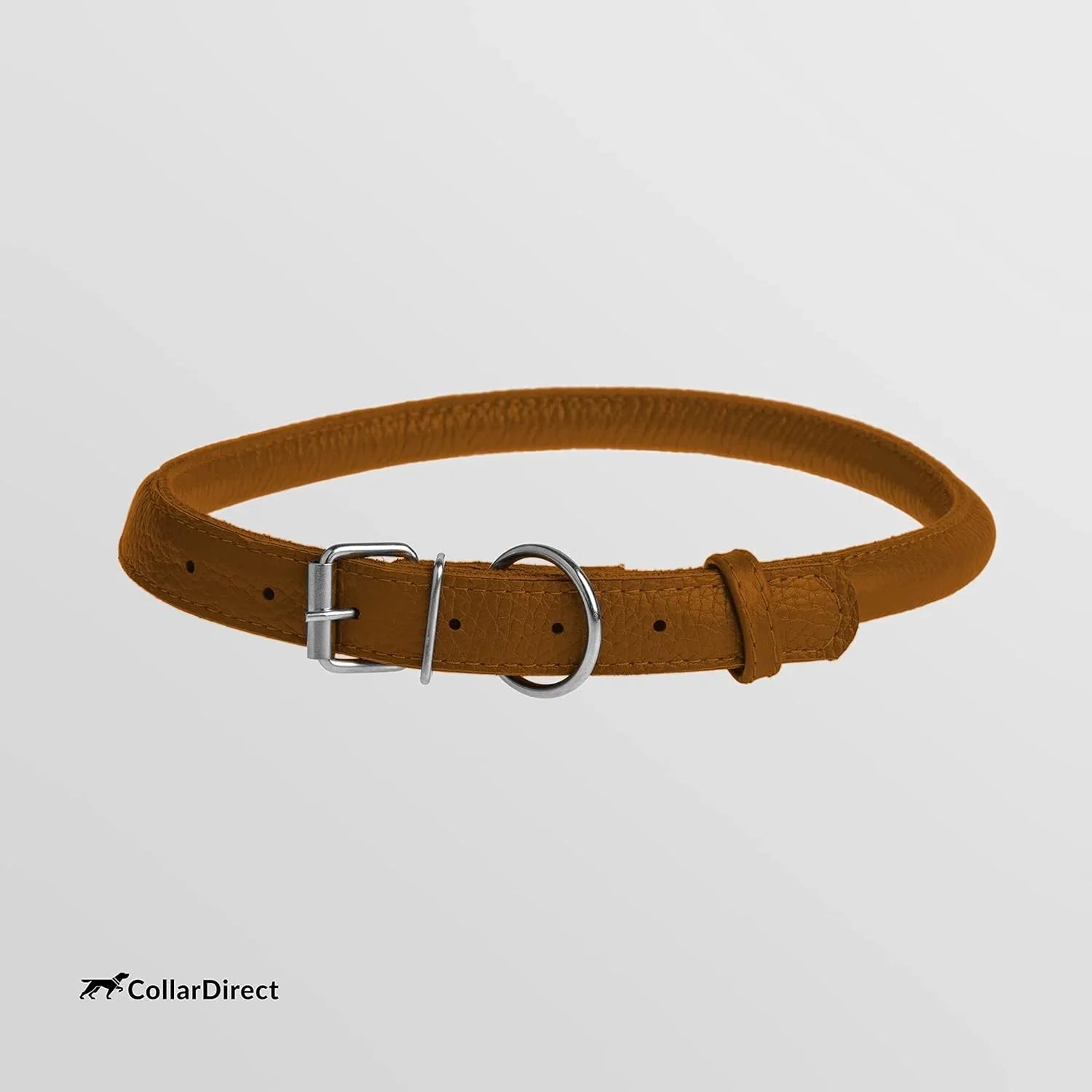 Durable Rolled Leather Dog Collar - Gomix Brands Outlet