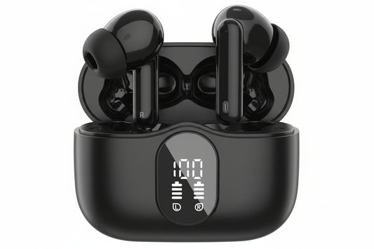 Btootos A90 Pro Wireless Earbuds, LED Display