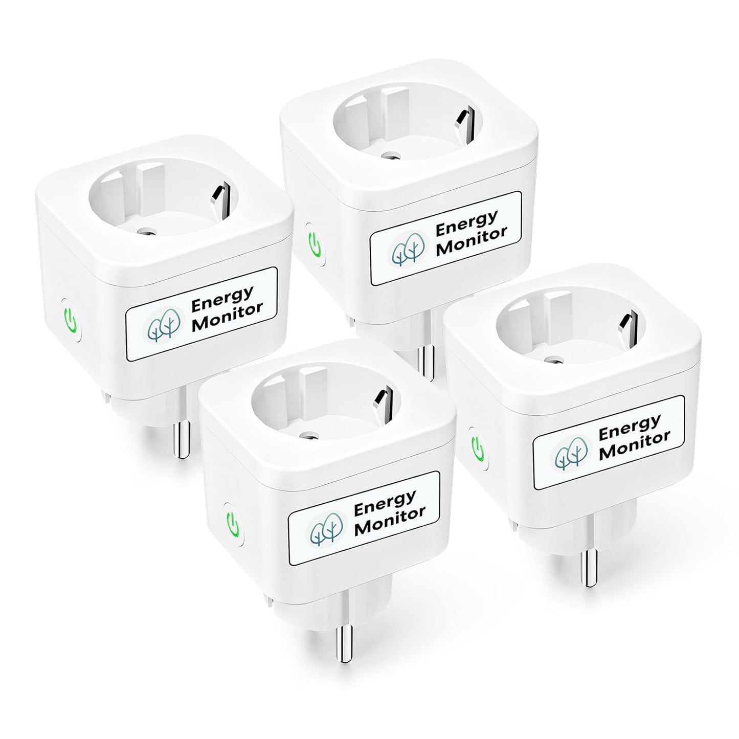 Meross Smart Plug 4-Pack: Alexa & Google Home Wi-Fi Power Monitor