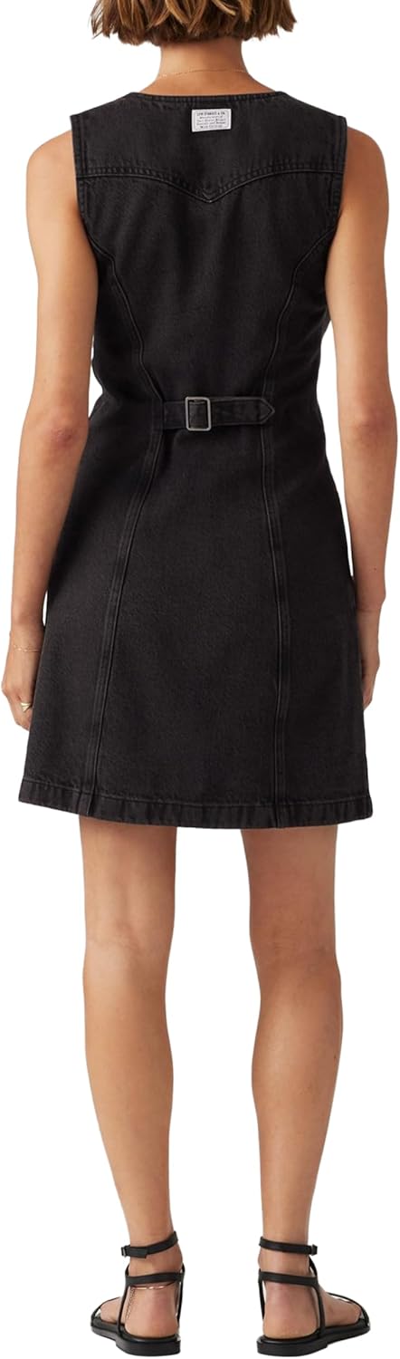 Levi's Women's Vianna Denim Dress with Capturing Moments Print