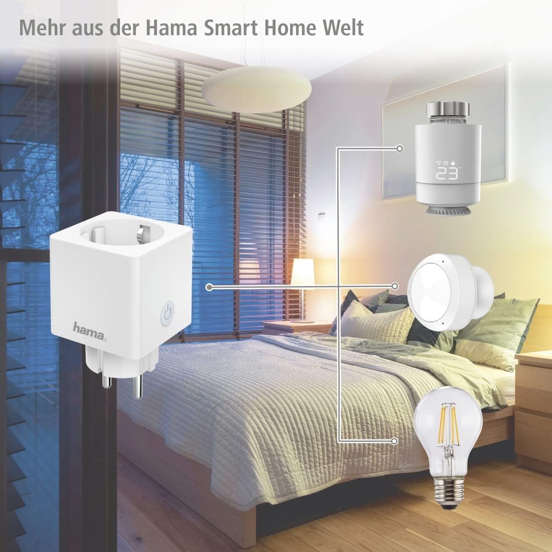 Hama Professional WiFi Smart Plug with Power Meter, 3680W