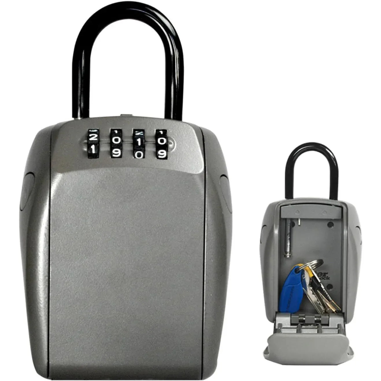 Master Lock Push Button Key Safe with Bracket Holder for Secure Key Storage - Gomix Brands Outlet