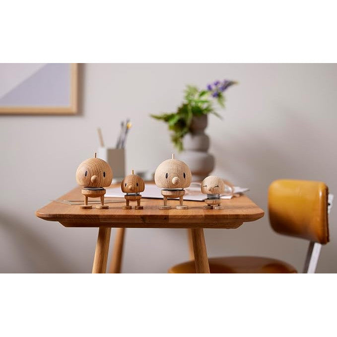Hoptimist Bumble, Wooden Decoration sizes