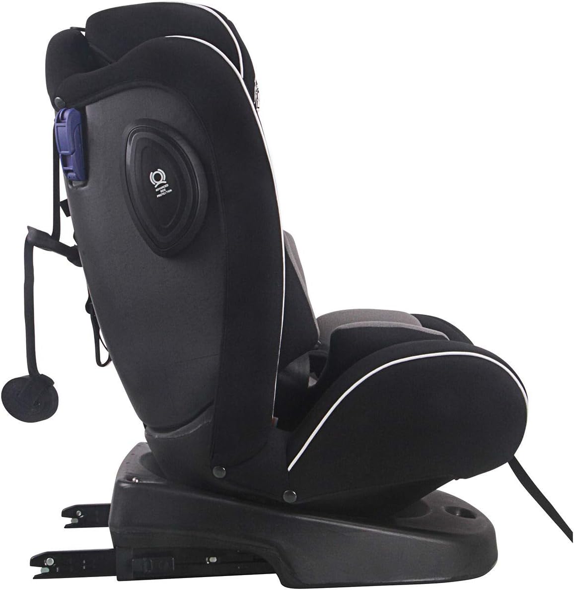 BabyGO Nova 360° IsoFix Car Seat - Black - (0-36 kg)