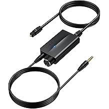 AUTOUTLET 192kHz DAC Optical to 3.5mm Converter with Volume Control - Gomix Brands Outlet