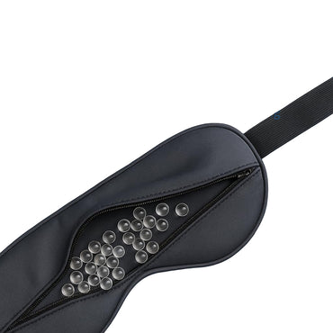 CURA Weighted Bamboo Sleep Eye Mask with Adjustable Strap