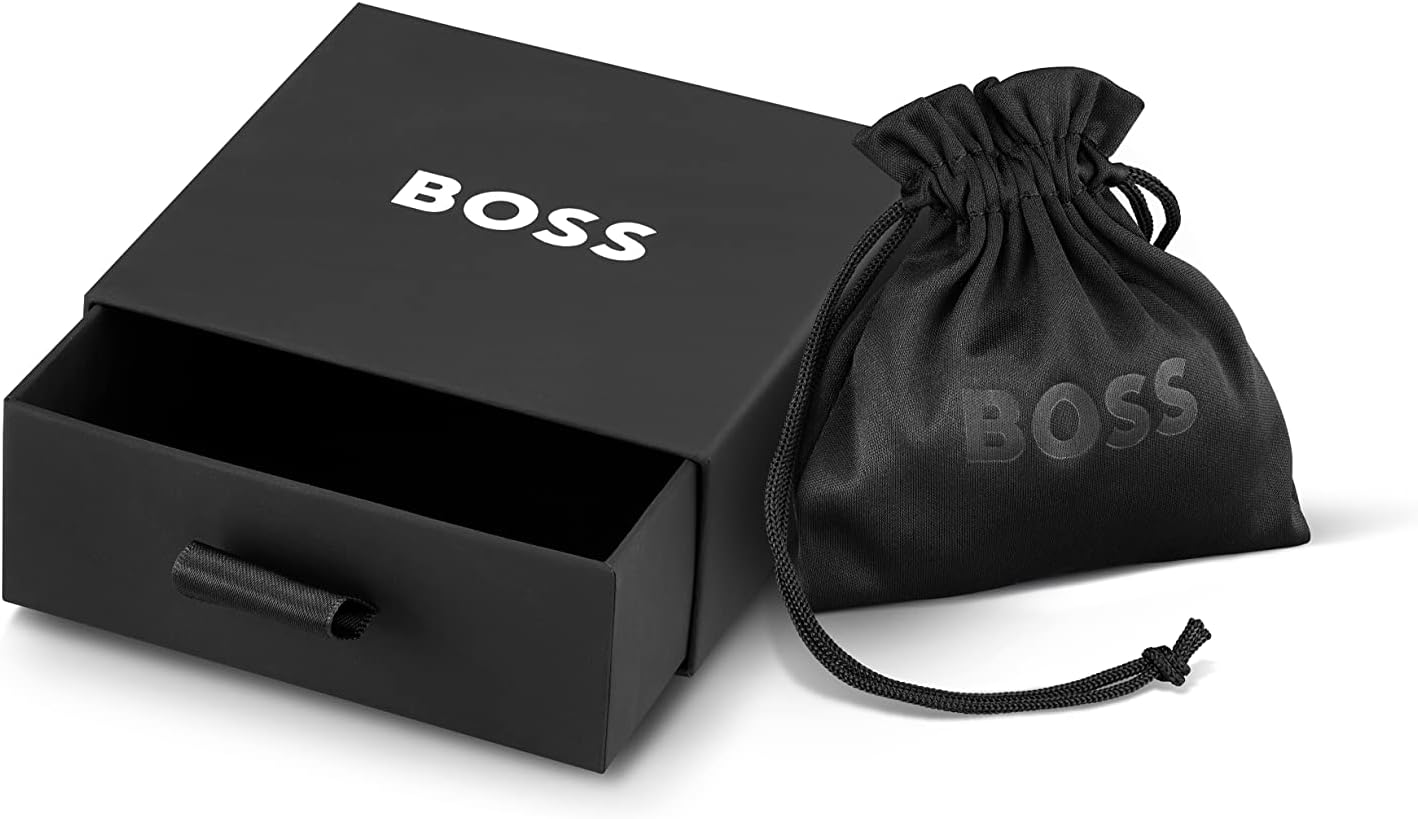 BOSS ORLADO Collection Chain Bracelet – Yellow Gold, Silver, Black