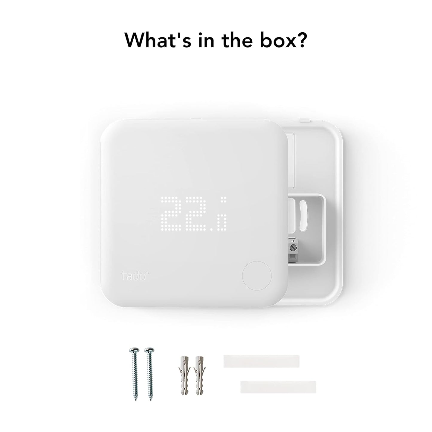 tado Add-On Wired Smart Thermostat for Multi‑Zone Heating Control