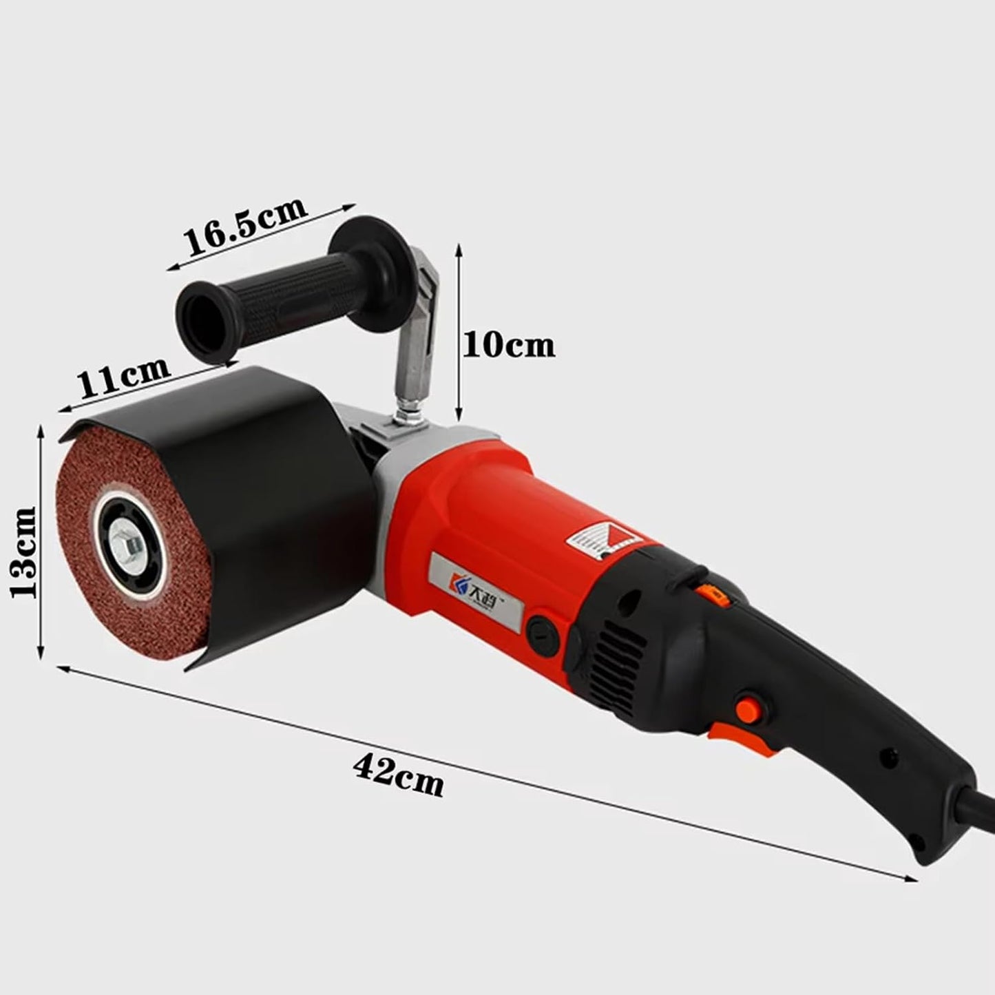 Memows 1400W Electric Burnishing Polishing Sander - 8-Speed Brush Grinder