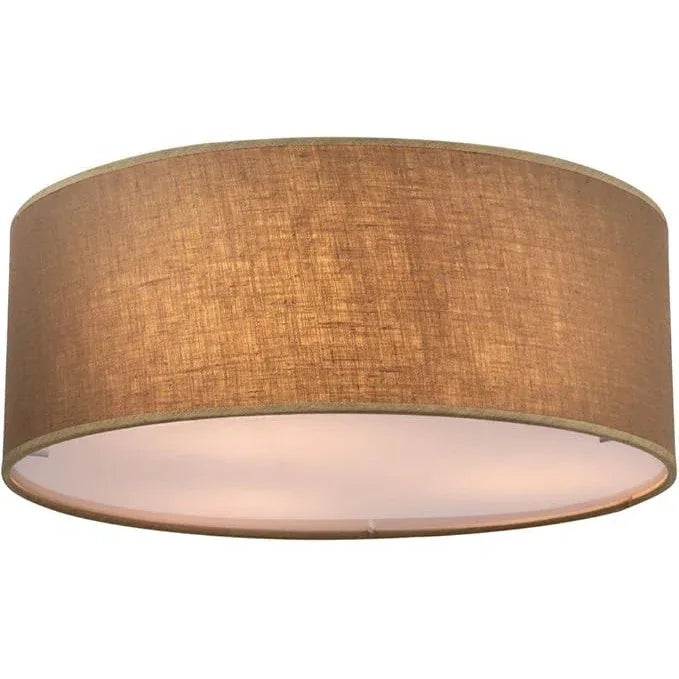 Globo Decorative Brown Textile Ceiling Lamp for Living Room - Gomix Brands Outlet