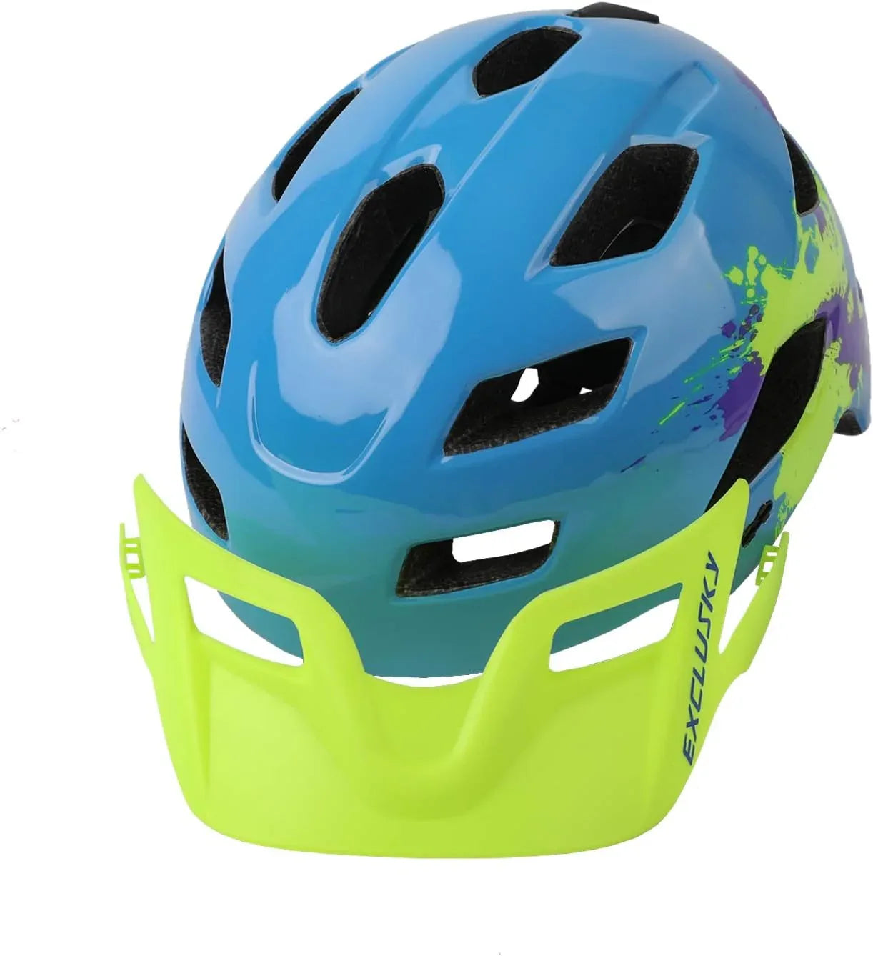 Exclusky Adjustable Kids Bike Helmet Lightweight Protective Cycling Helmet for Ages 5-13 - Gomix Brands Outlet