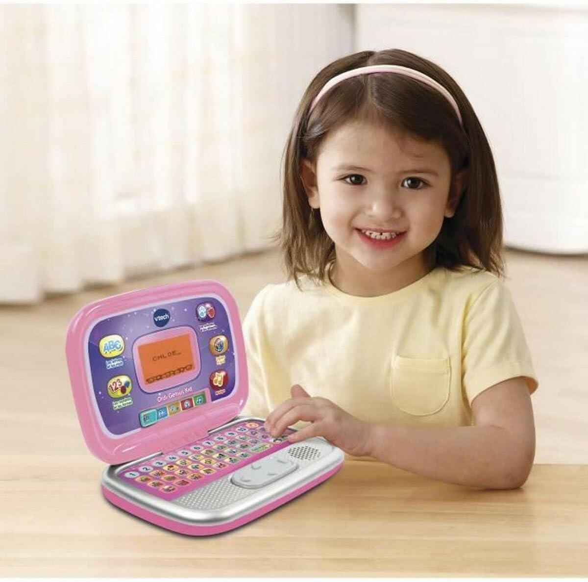 VTech Genius Kid Pink Tablet with 20 Educational Activities