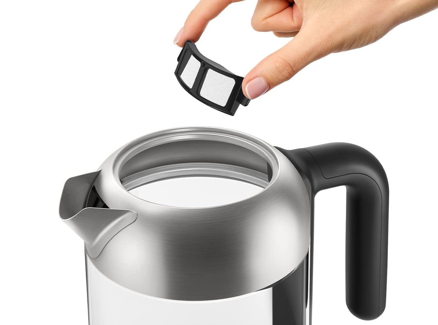 Philips 1.7L Glass Electric Kettle with LED Indicator