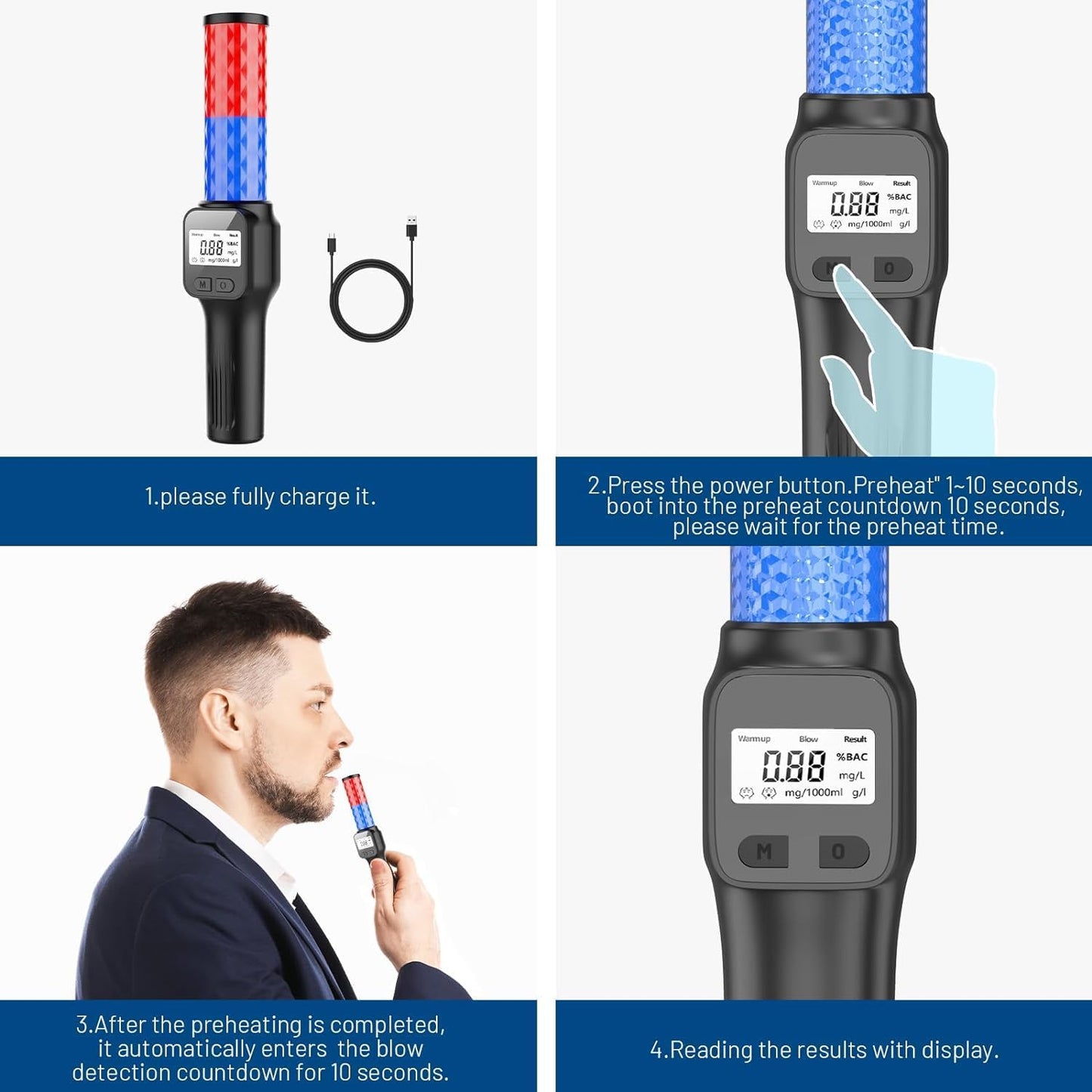 Alcohol Breath Tester MR991