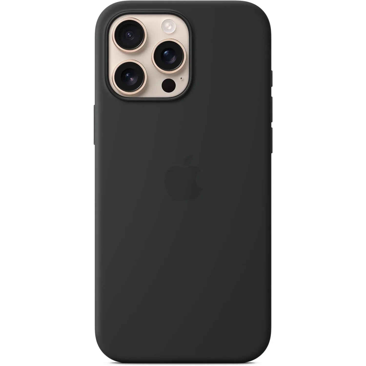 Apple iPhone 16 Pro Max Silicone Case with MagSafe and Camera Control – Black - Gomix Brands Outlet