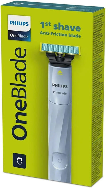 Philips OneBlade First Shave QP1324/20 Blue Electric Foil Shaver - Gomix Brands Outlet