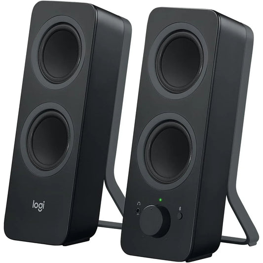 Logitech Z207 Black Stereo Bluetooth Speakers with Easy‑Switch - Gomix Brands Outlet