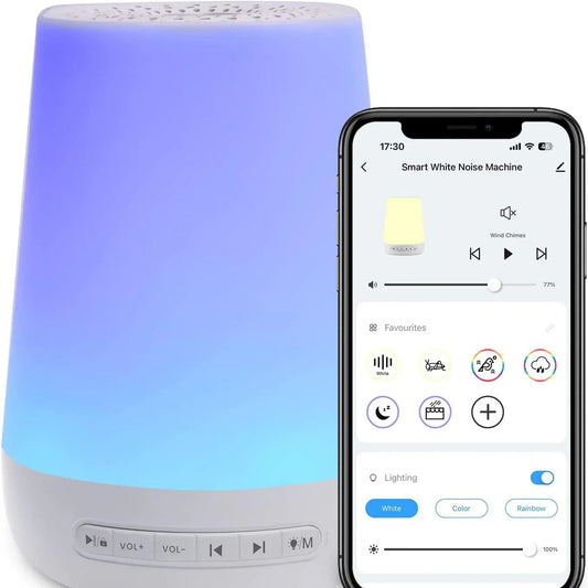 momcozy Baby Sound Machine with Night Light, 34 Soothing Sounds - Gomix Brands Outlet