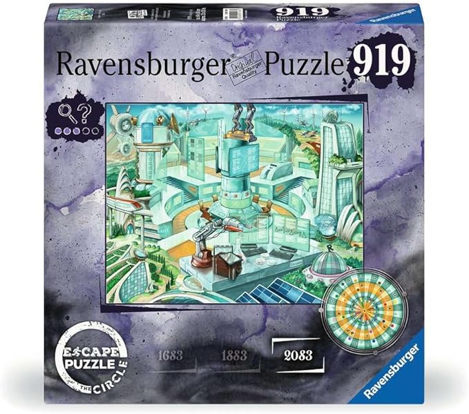 Ravensburger Escape The Circle 2D Puzzle – 920 Pieces, Multi‑Color Challenge