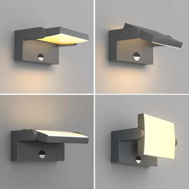 Klighten 24W Swiveling LED Wall Light with Motion Sensor - Gomix Brands Outlet