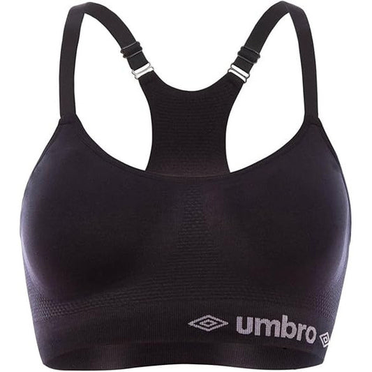 Umbro Women's Seamless Sports Bra with Anti-Irritation Support