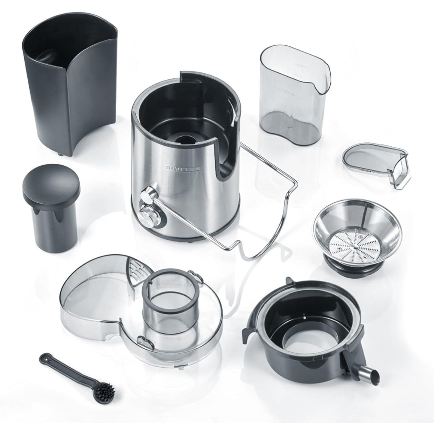 Severin ES 3566 Stainless Steel Juicer with XXL Feed Chute