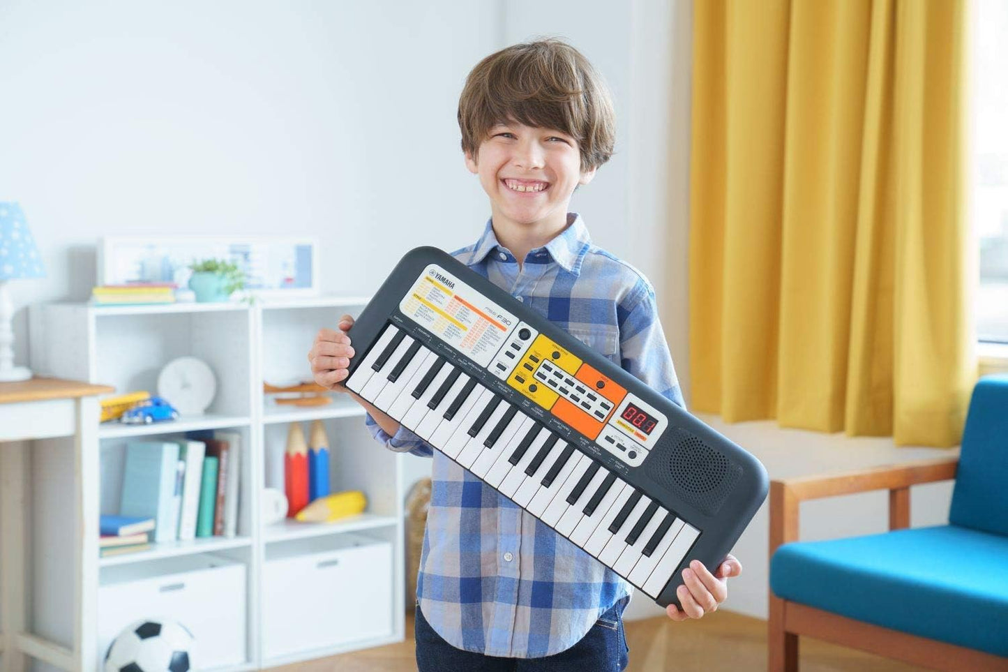 Yamaha PSS-F30 Mini Keyboard Portable 37-Key Kids Instrument