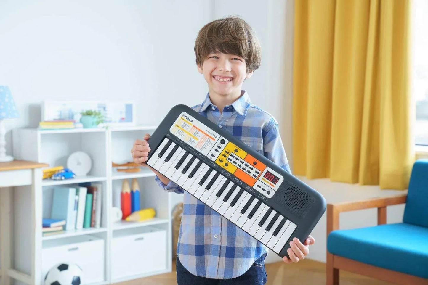 Yamaha PSS-F30 Mini Keyboard Portable 37-Key Kids Instrument - Gomix Brands Outlet