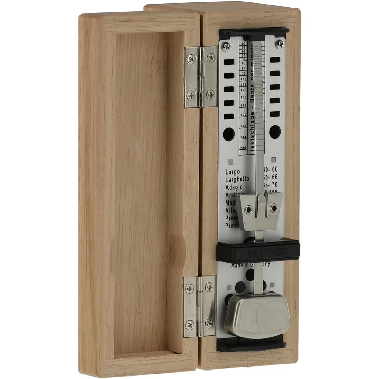 Wittner Taktell Super Mini 880.2 Mechanical Metronome – Matte Oak - Gomix Brands Outlet