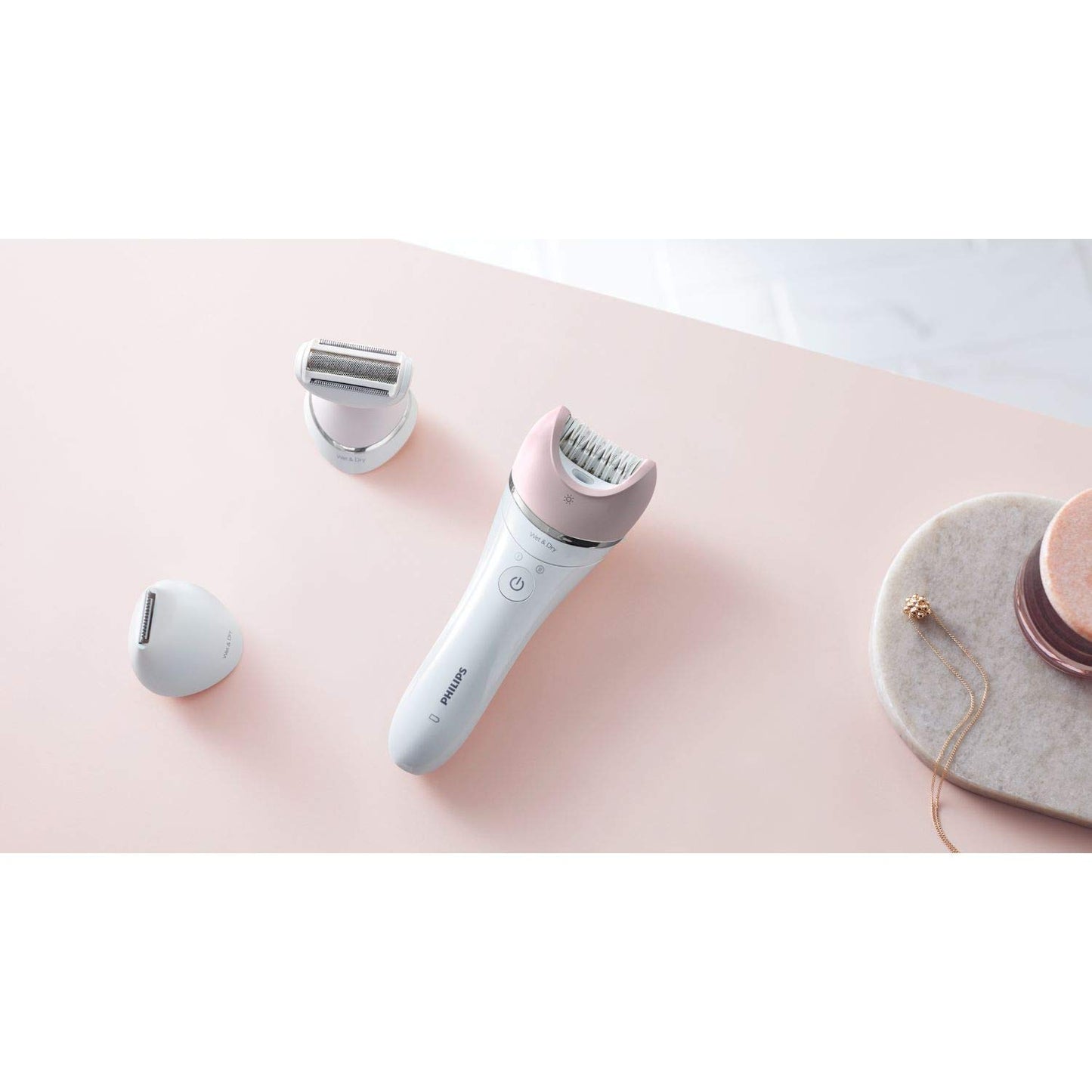 Philips 8000 Series Wet & Dry Epilator- 8 Attachments