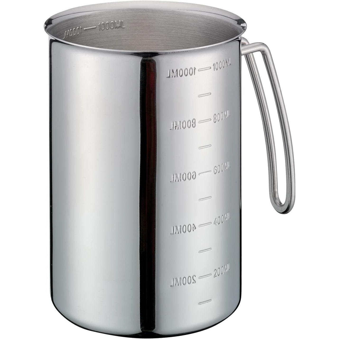 Kuechenprofi 1L Stainless Steel Measuring Cup with Handle