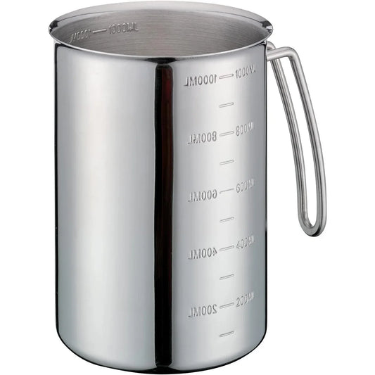 Kuechenprofi 1L Stainless Steel Measuring Cup with Handle - Gomix Brands Outlet